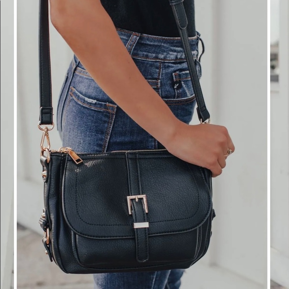 Vici Collection Lizzie Faux Leather Crossbody Bag